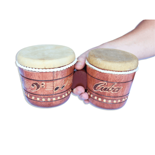 Bongó Mediano Tallado (Souvenir)